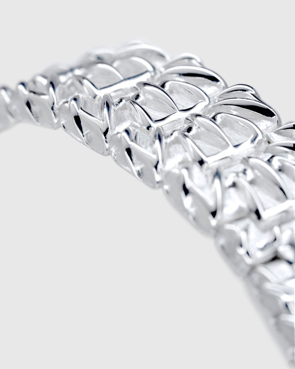 Silver Thistle in Red Agate