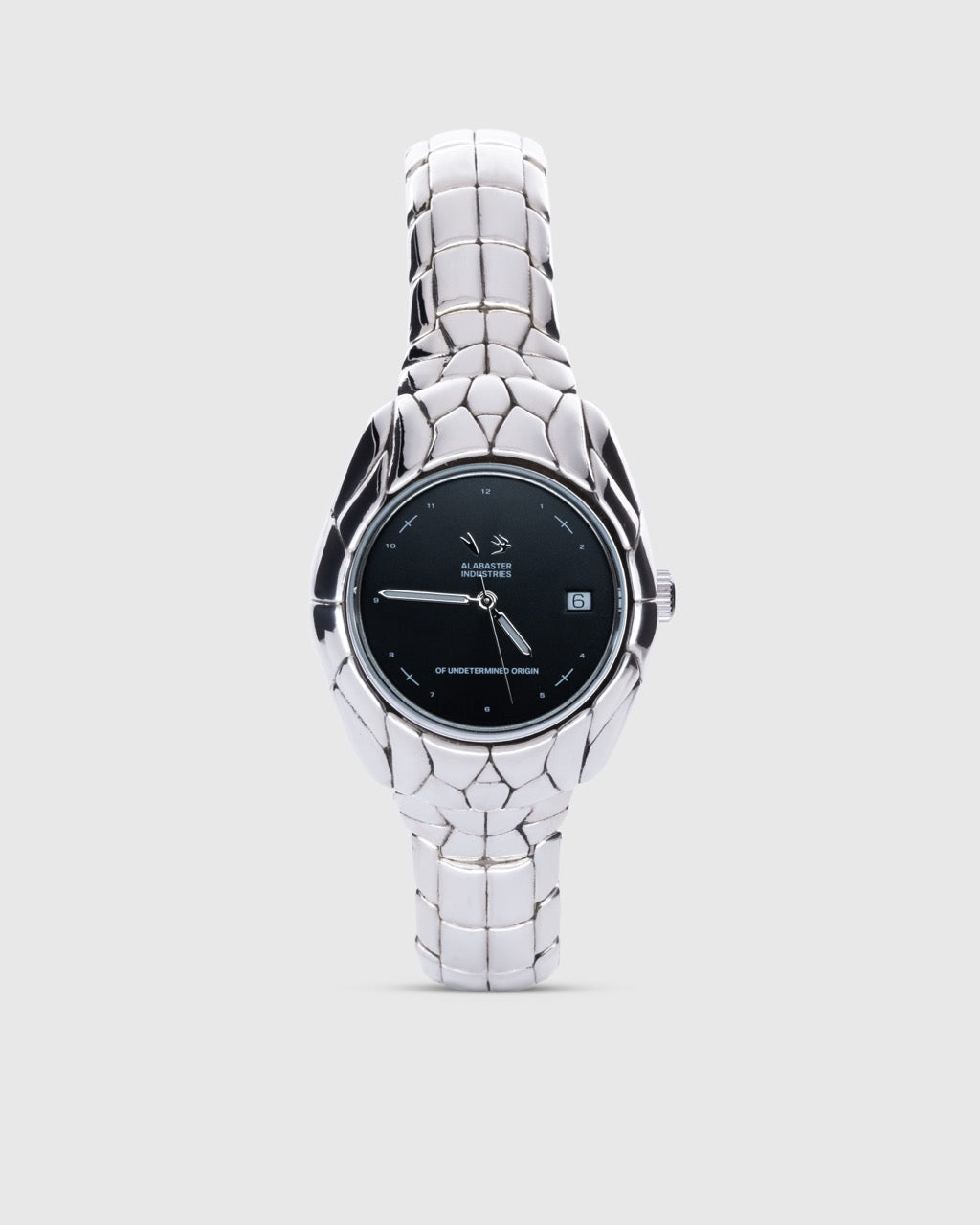 Silver Adder in Black